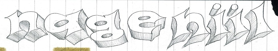 Schriftzug nageniil